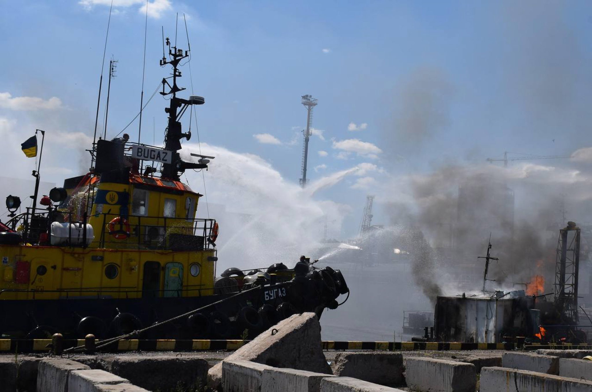 Rusia asegura haber destruido infraestructura militar con su ataque al puerto de Odesa