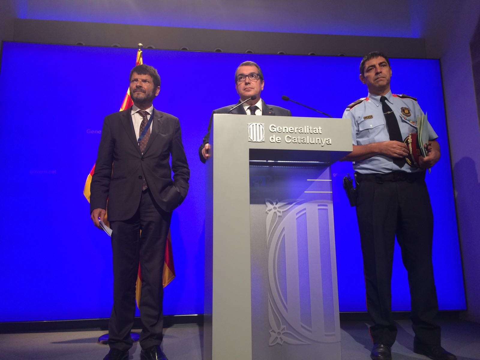 Catalunya aumenta el control antiterrorista "en máxima alerta, pero no en riesgo inminente"