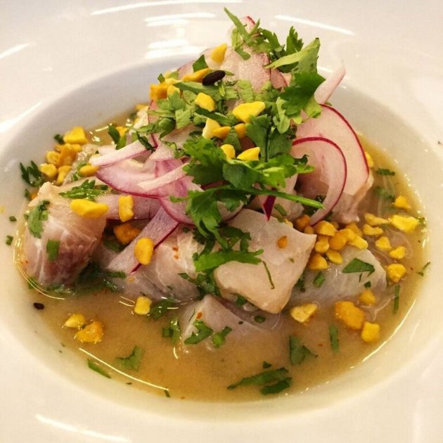 Cebiche de corvina