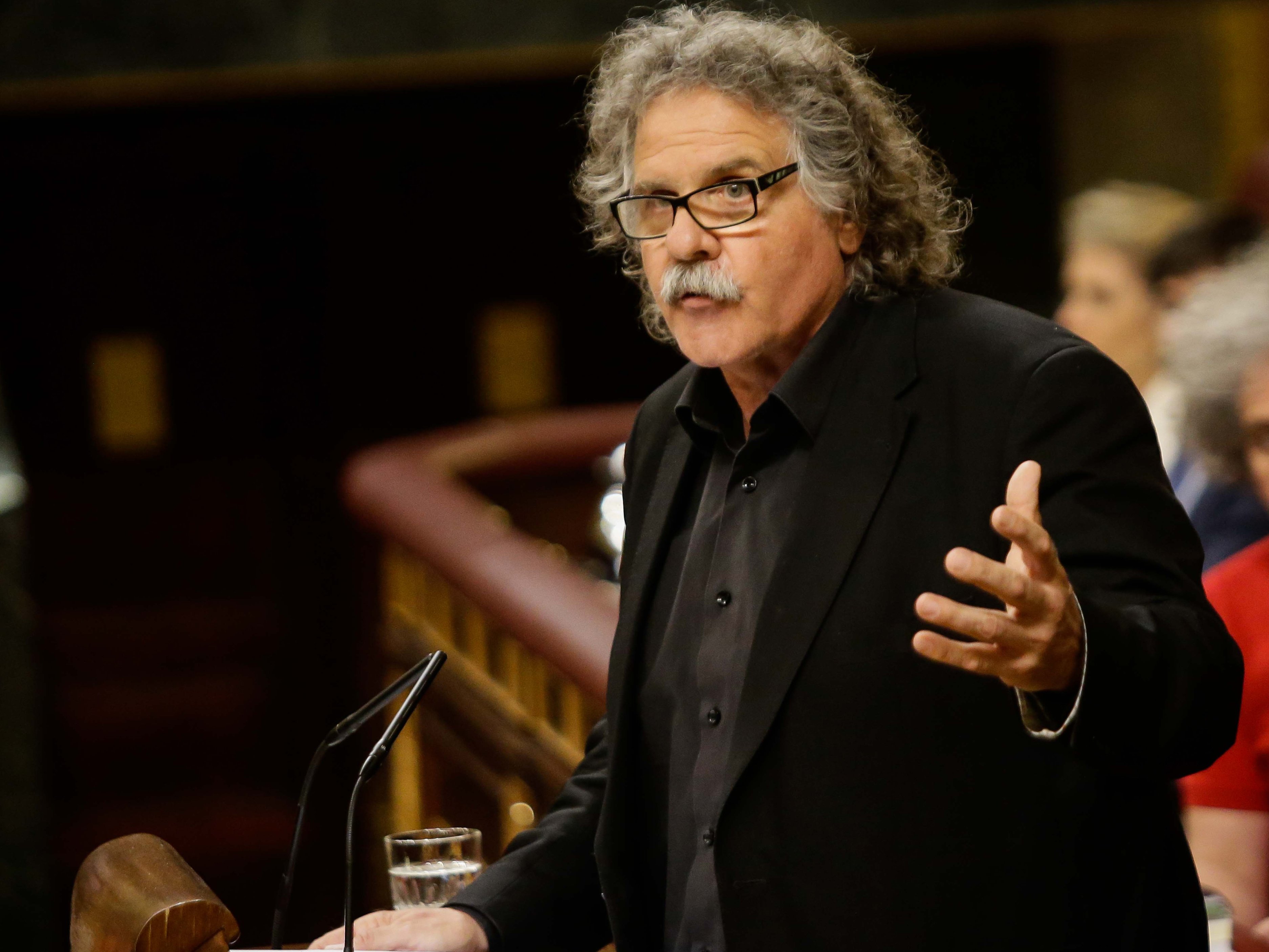 Un extesorero del PP a Tardà: "No llegará a mi edad. Está muy gordo"