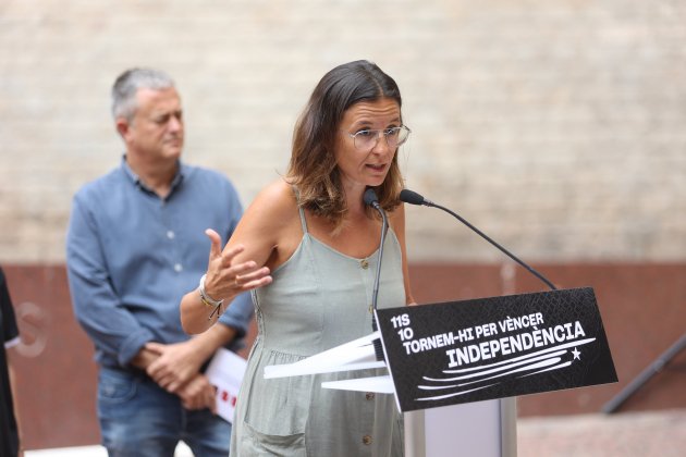 Presentació Diada 2022 ANC  Montse Ortiz (OC) Montse Giralt