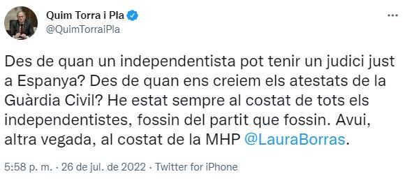TUIT Quim Torra TUIT Quim Torra