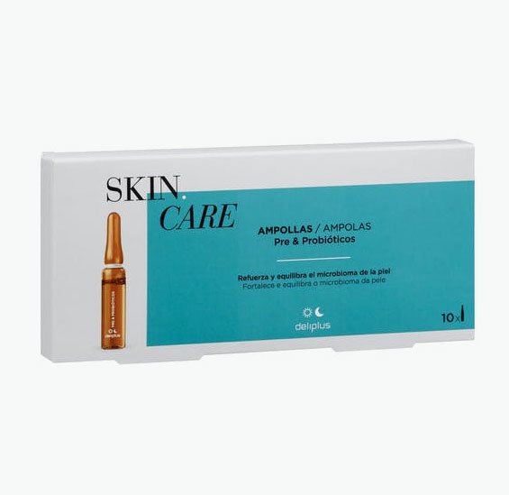 Ampollas faciales Skin Care Pre & Probióticos de Deliplus Ampollas faciales Skin Care Pre & Probióticos de Deliplus