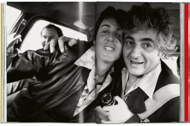 Palo MCcartney con Harry Benson captados por el objetivo de Linda McCartney Foto Archivo Taschen Linda McCartney Palo MCcartney con Harry Benson captados por el objetivo de Linda McCartney Foto Archivo Taschen Linda McCartney