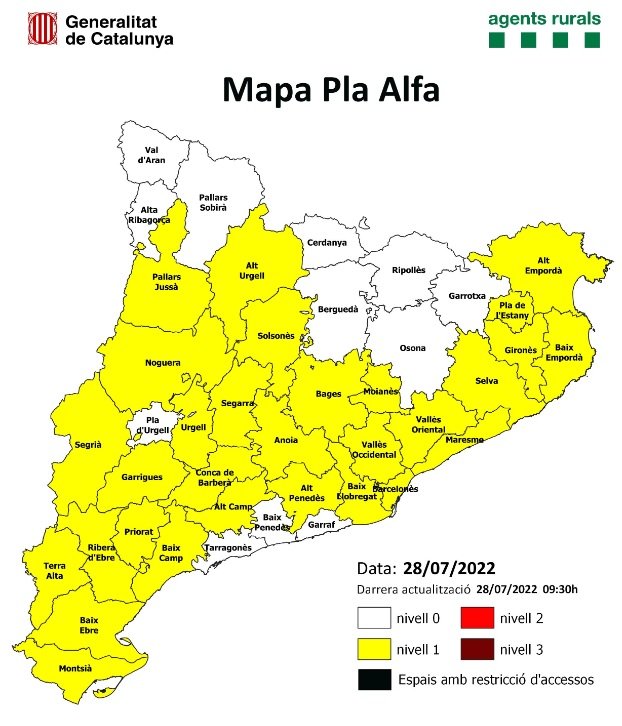 mapa pla alfa 28 juliol AGENTS RURALS