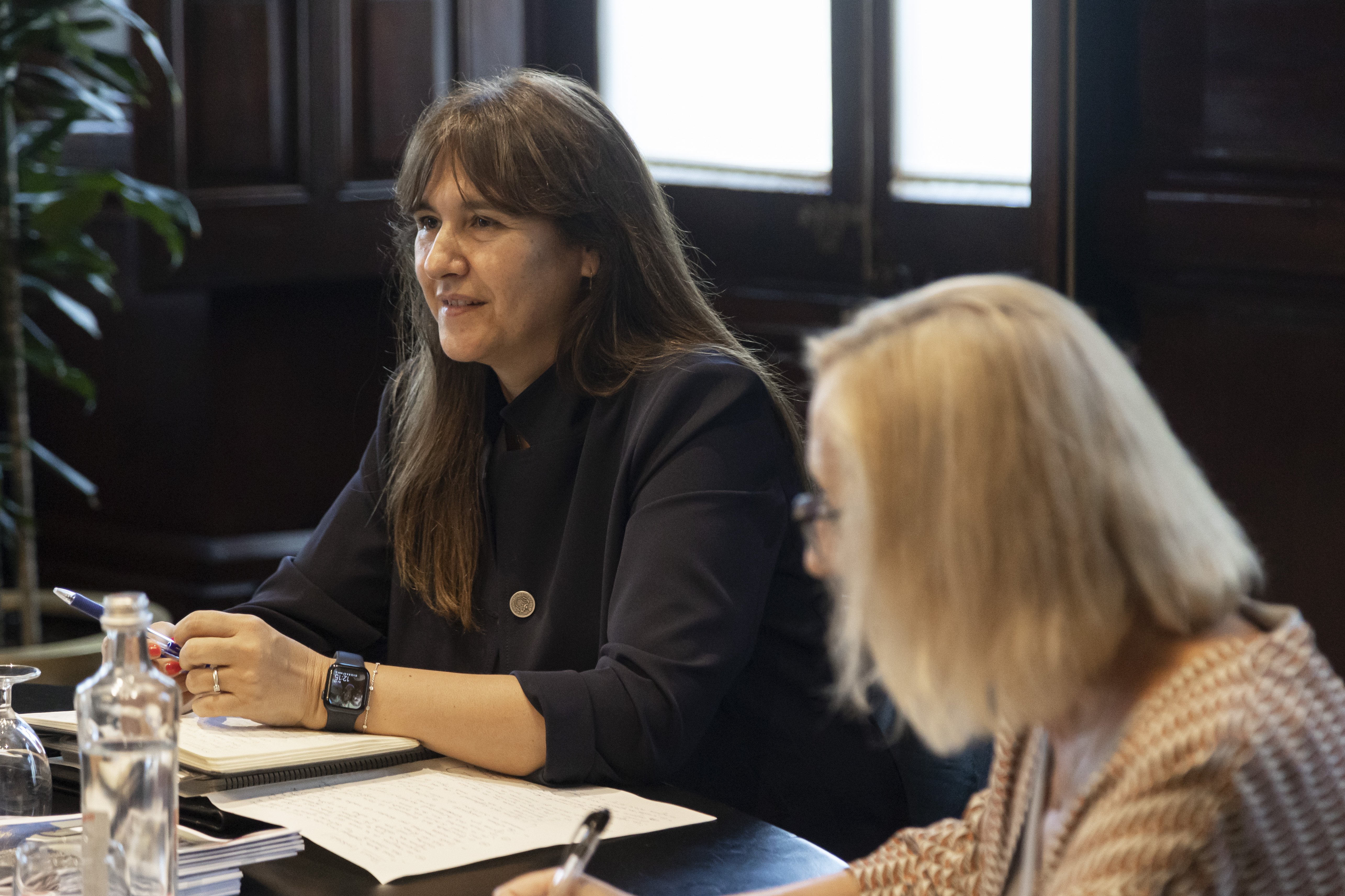 Laura Borràs, suspendida de derechos y deberes: deja de ejercer como presidenta del Parlament