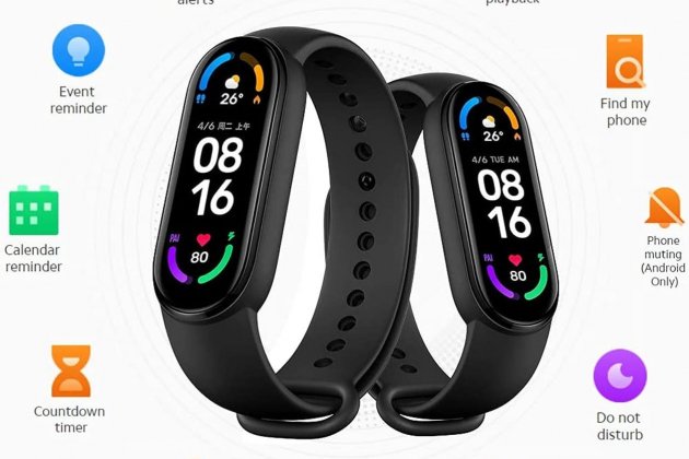 Xiaomi MI Band 6 1 Xiaomi MI Band 6 1
