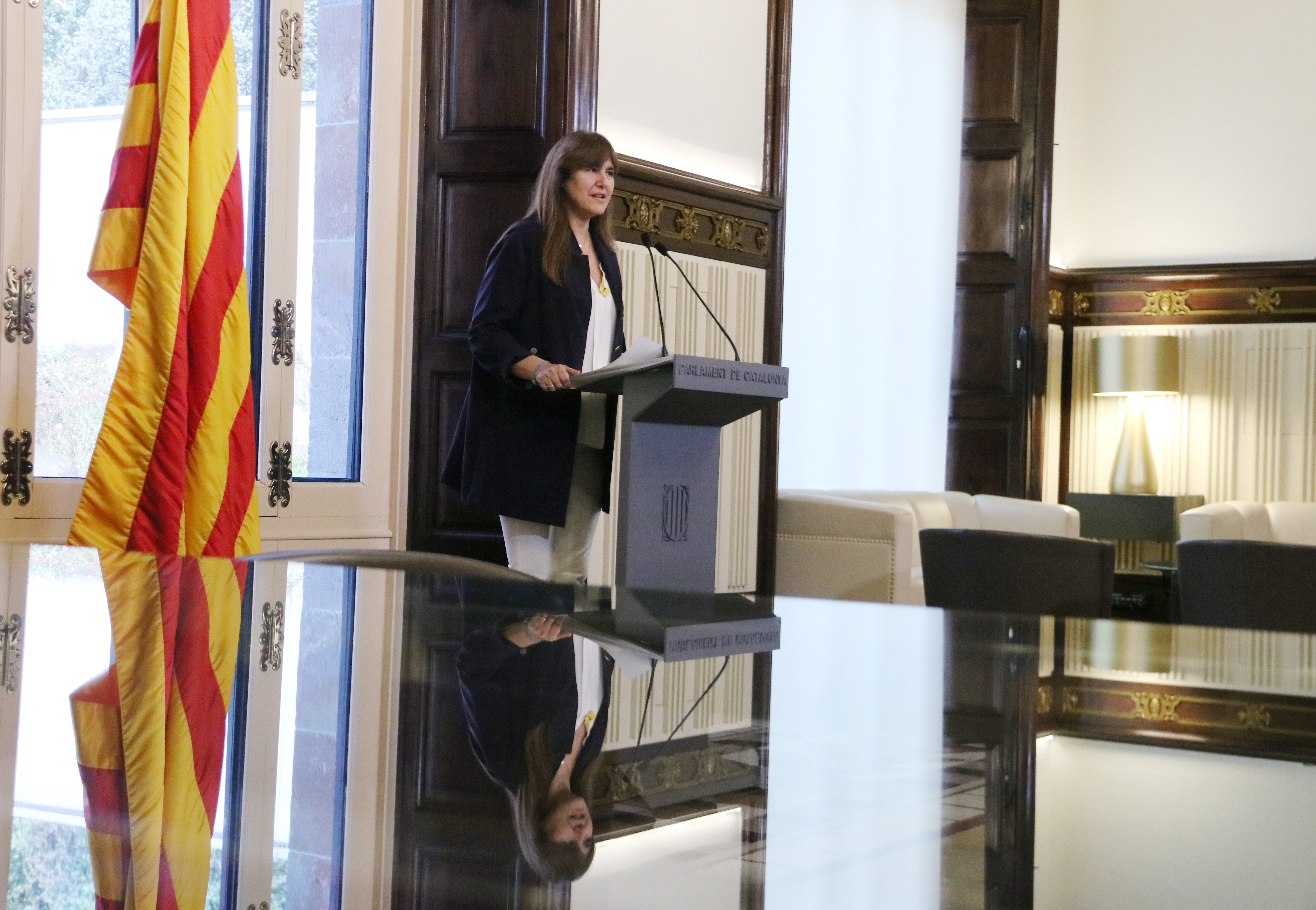 Borràs, después del veto del PSC, ERC y la CUP: "¡Haremos el trabajo, estoy determinada!"