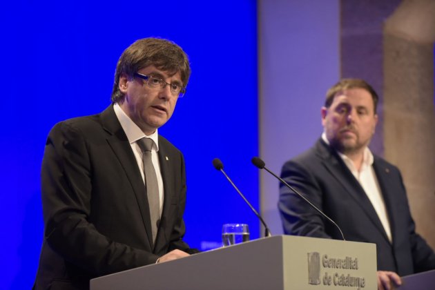 puigdemont i Junqueras canvis govern   Laura Gómez