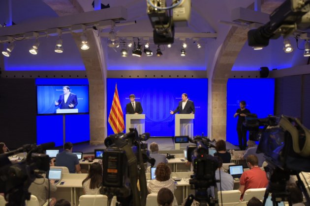 puigdemont i Junqueras canvis govern 2   Laura Gómez