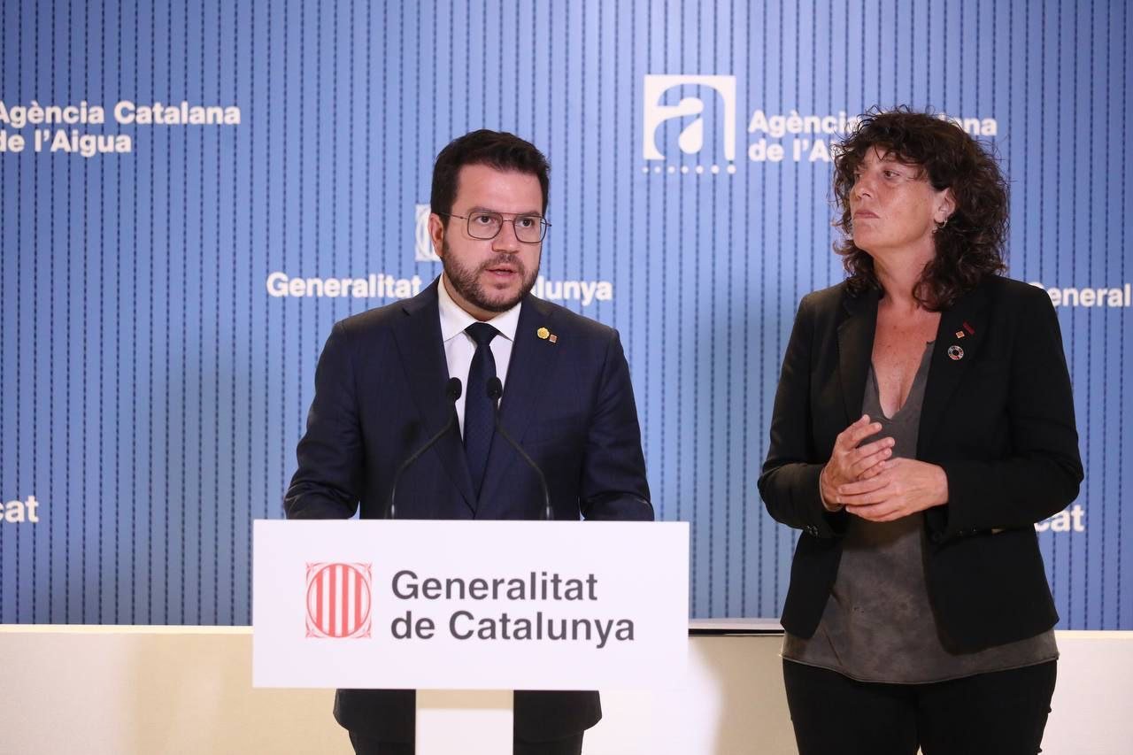 Aragonès, sobre Borràs: "No es un caso de represión política, sino de presunta corrupción"