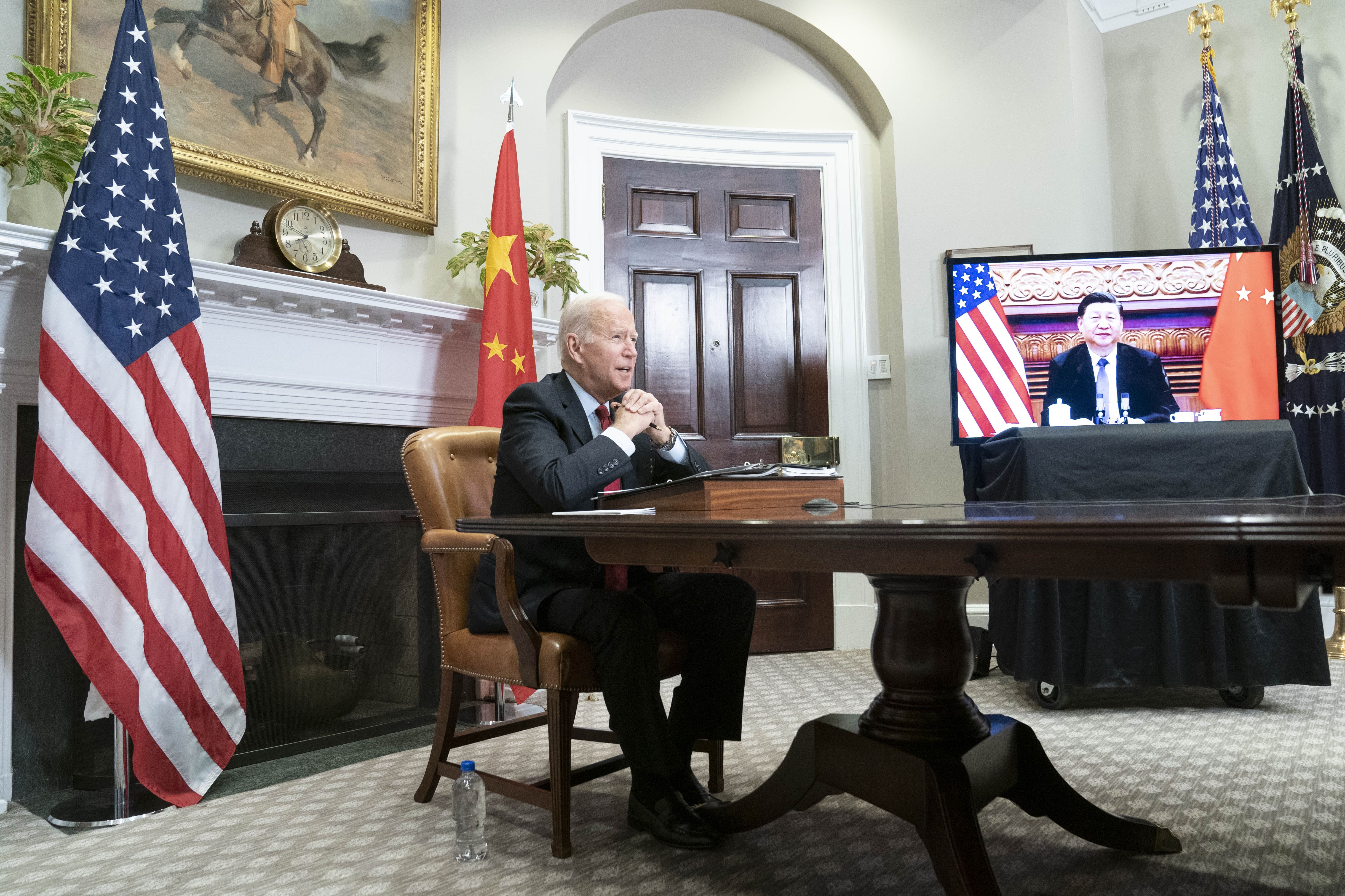 Tensa conversación entre Xi Jinping y Joe Biden por Taiwán