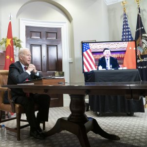 Tensa conversa entre Xi Jinping i Joe Biden per Taiwan