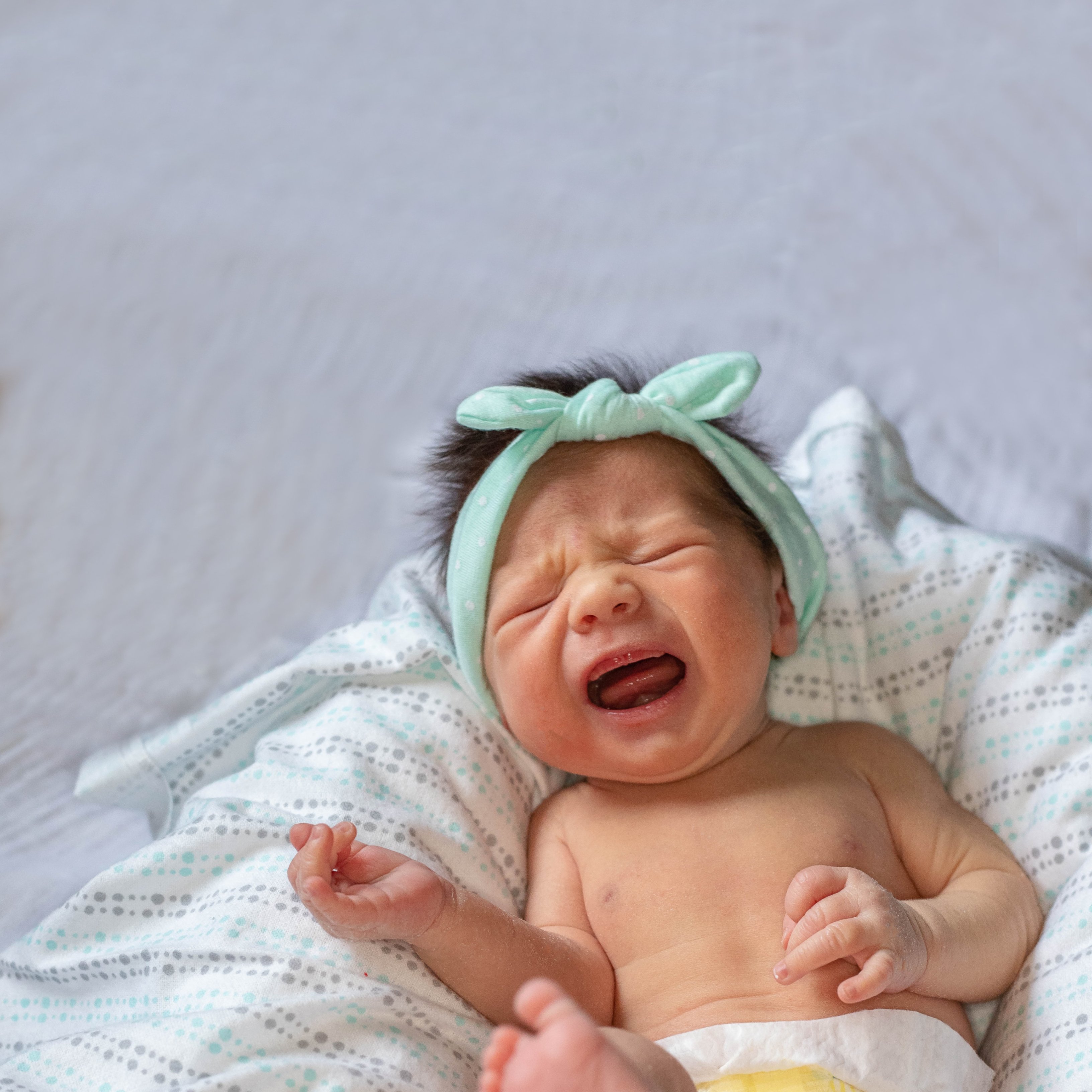 ¿Cuándo dejan de llorar tanto los bebés?