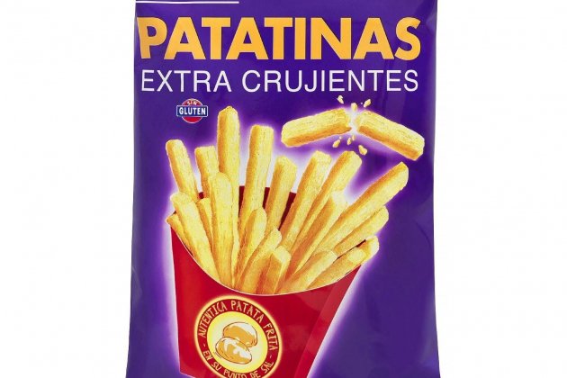 Patatinas extra crujuentes d'Hacendado