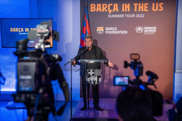 Joan Laporta Barça / Foto: EFE