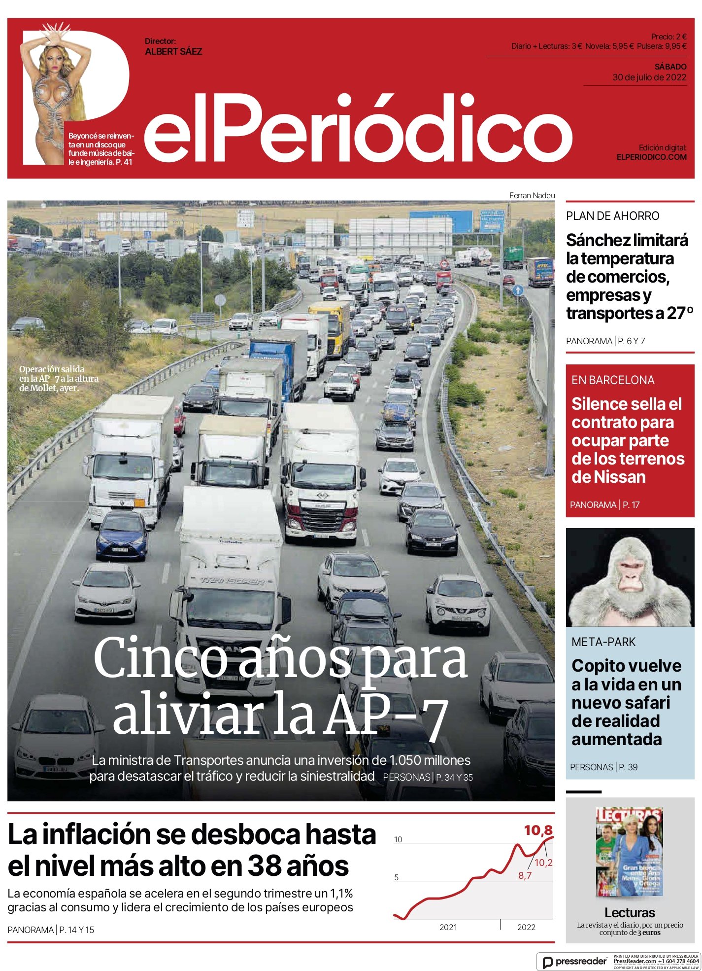 Portada El Periodico Portada El Periodico