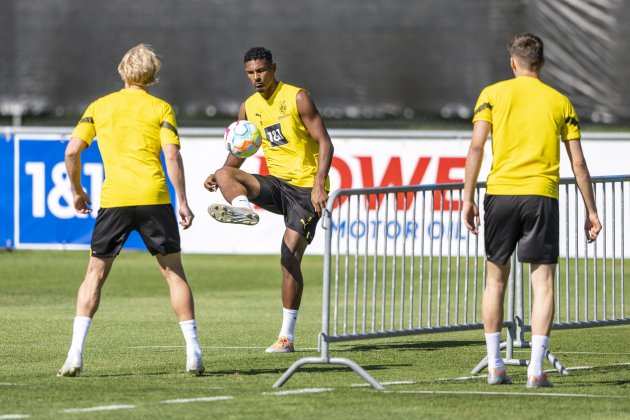 Sebastien Haller Borussia Dortmund entrenament / Foto: Europa Press