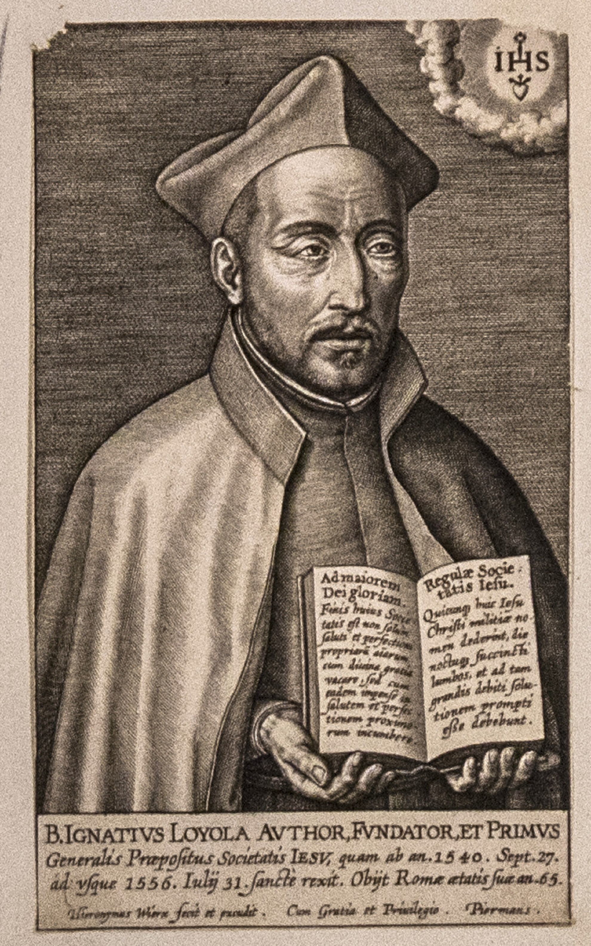 Muere Ignacio de Loyola, fundador de la Compañía de Jesús