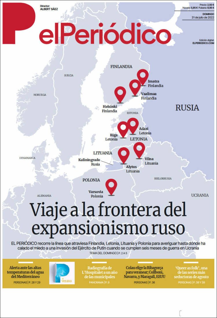 Portada El Periódico Portada El Periódico
