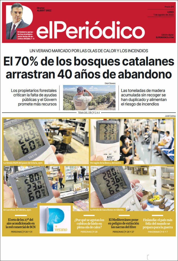 Portada El Periodico Portada El Periodico