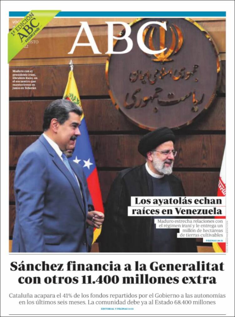Portada ABC Portada ABC