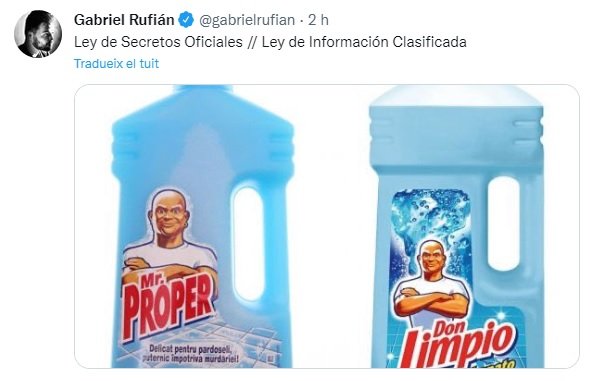 Gabriel Rufián Twitter