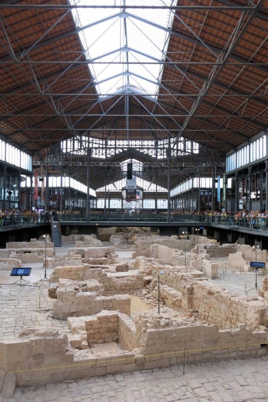 Runes de l'antic barri de la Ribera. Enfo