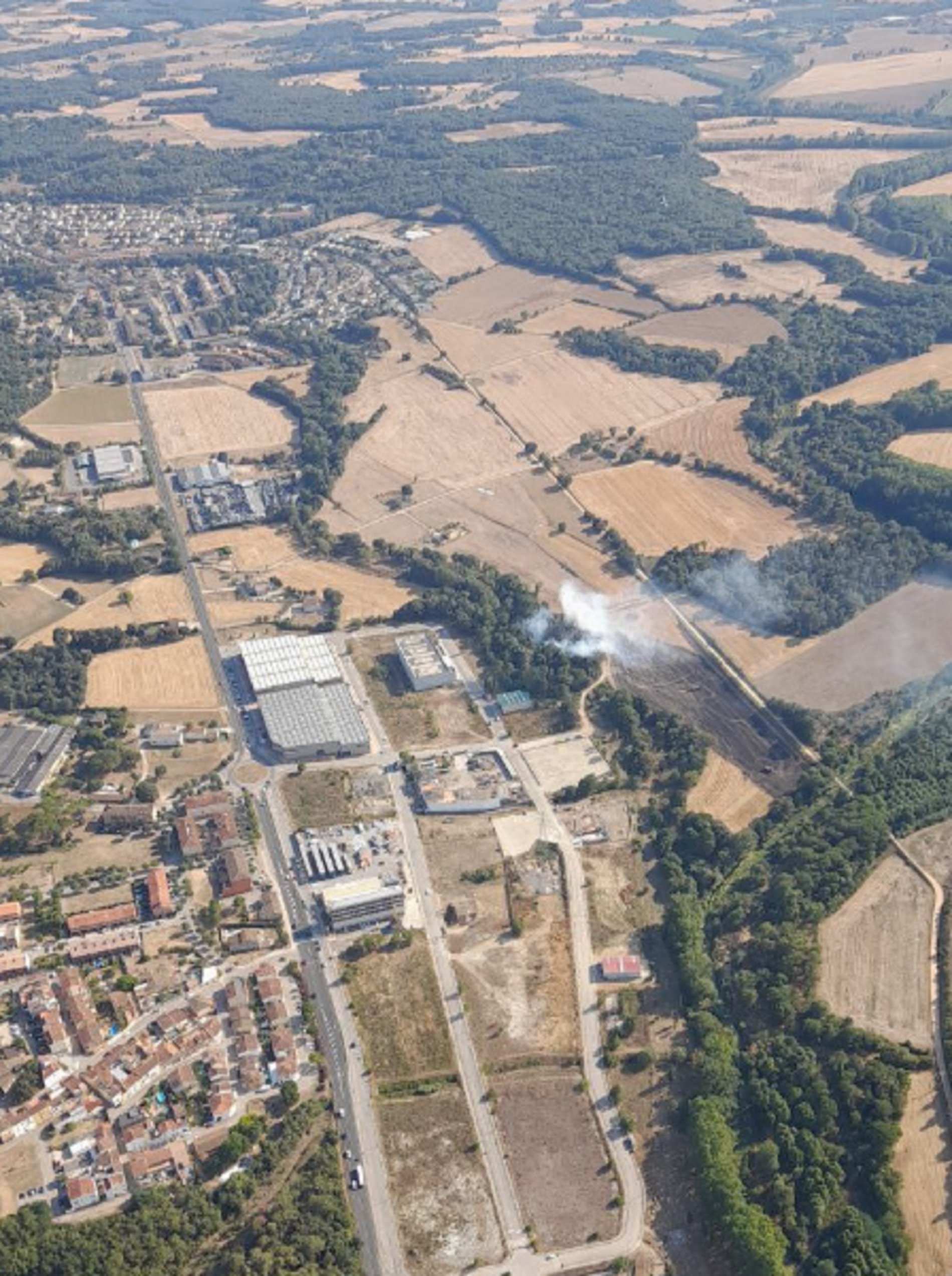 Incendio en Girona (Quart) y en El Garraf (Sant Pere de Ribes): los nuevos fuegos de Catalunya