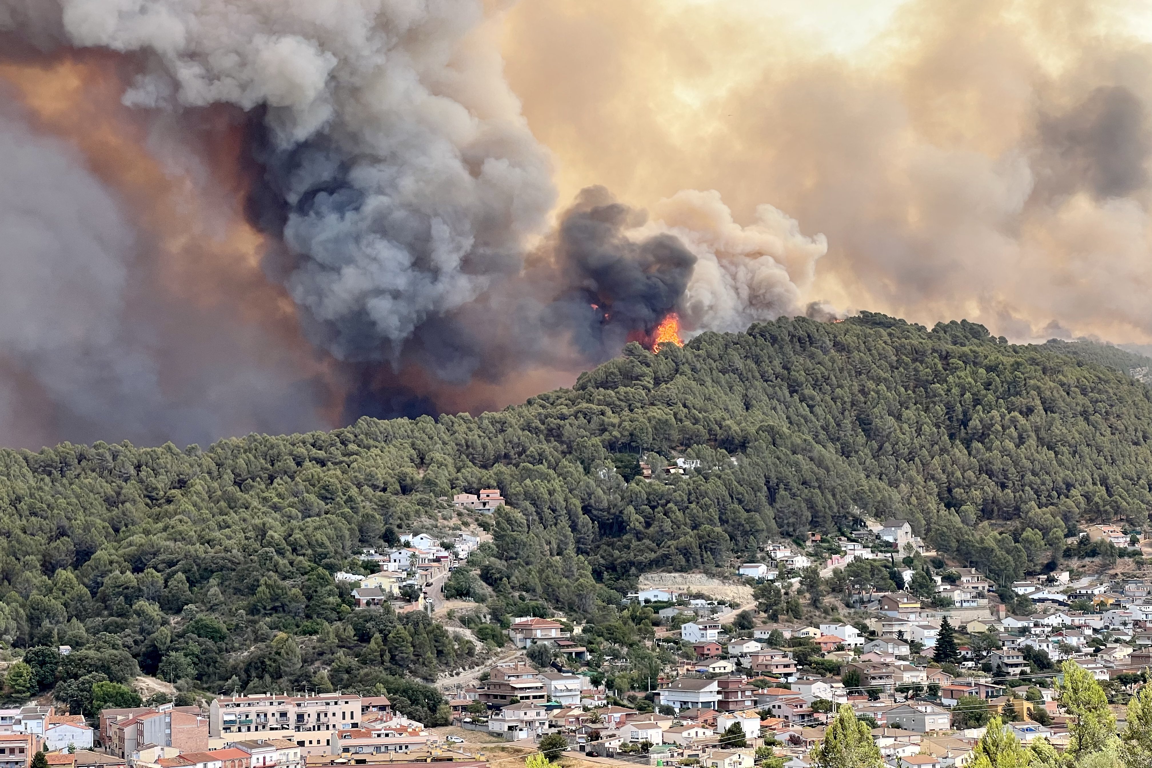 El Govern activa el nivell 3 del Pla Alfa per extrem risc d'incendi