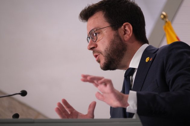 Pere Aragonès roda de premsa balanç agost 2022 Carlos Baglietto (3) Pere Aragonès roda de premsa balanç agost 2022 Carlos Baglietto (3)