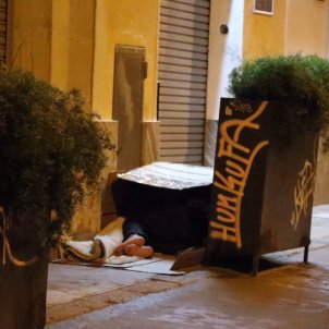 Quatre anys: aquesta és la mitjana per trobar sostre d'una persona que viu al carrer