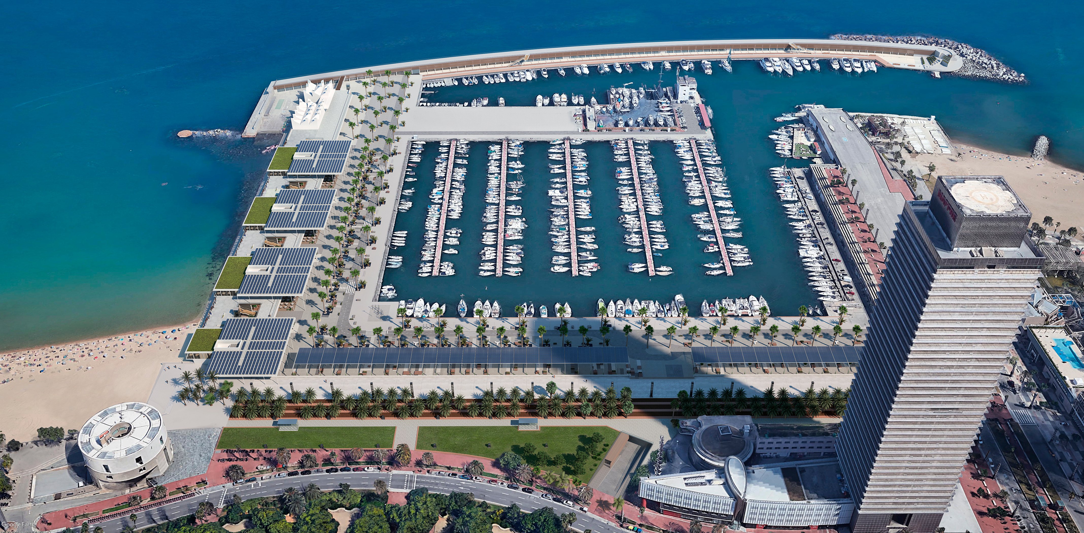 Barcelona acelera la remodelación del Puerto Olímpico por la Copa de Vela del 2024
