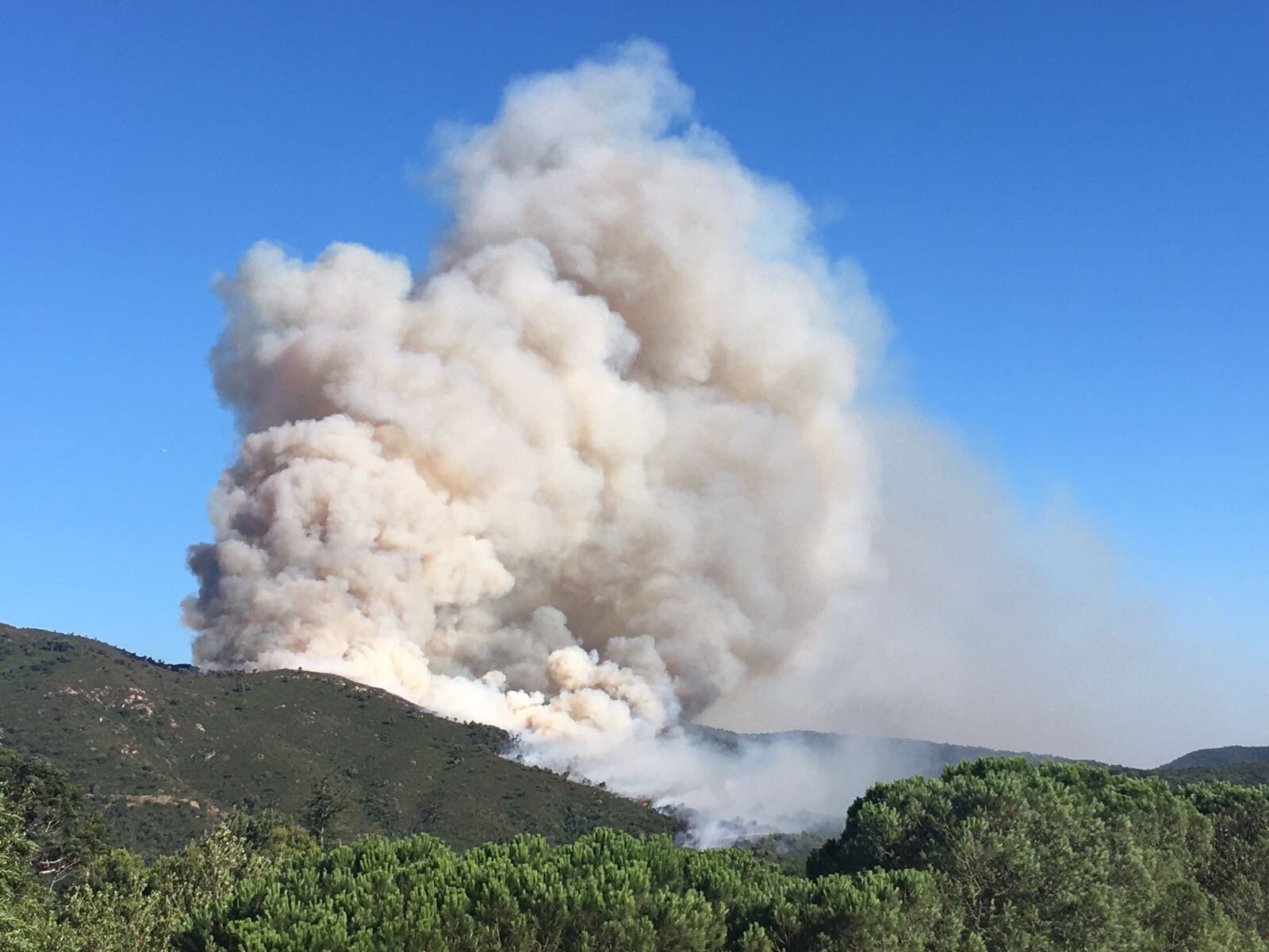 Disminuyen los múltiples incendios en Francia