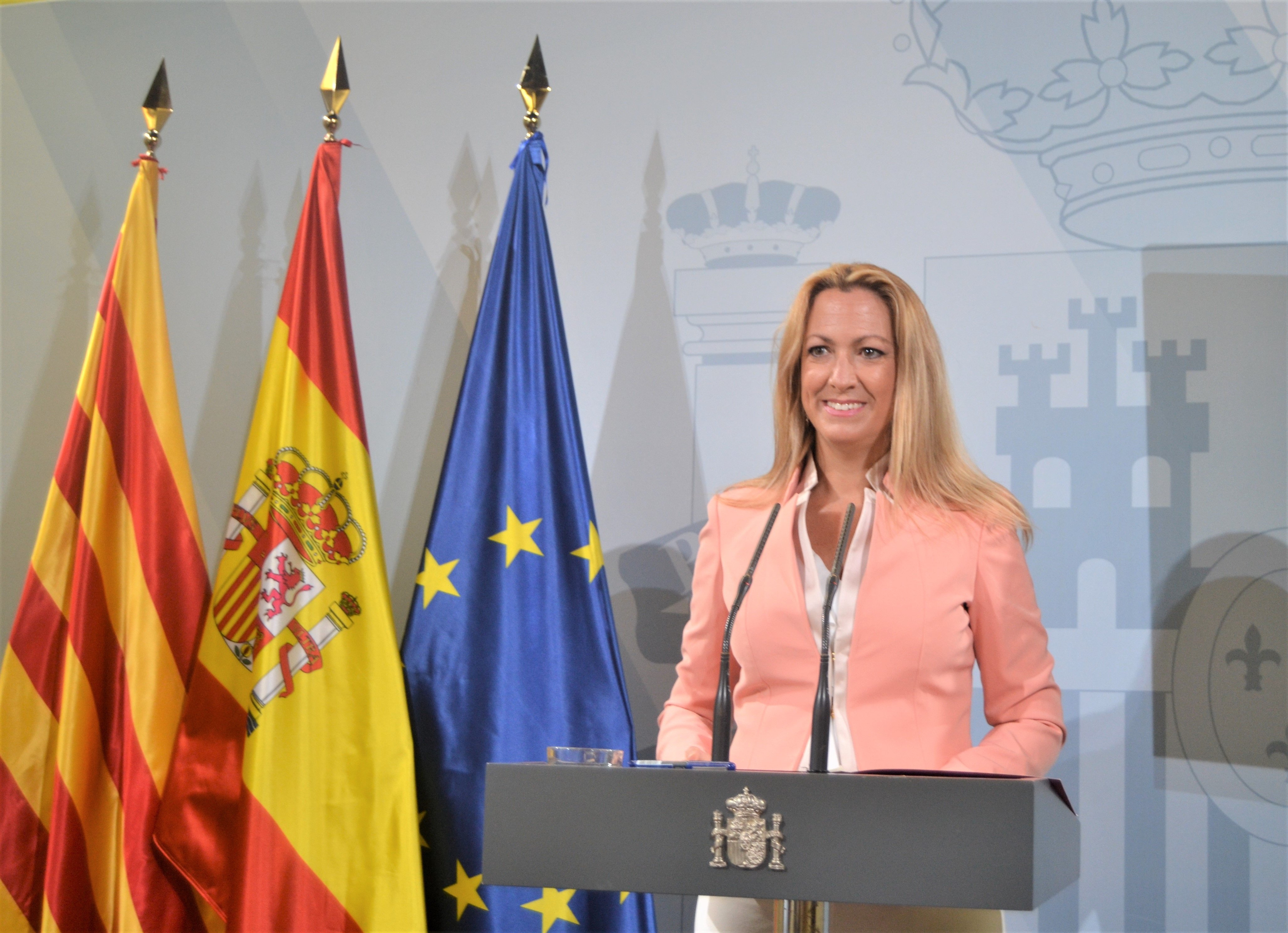 La delegada del govern espanyol a Catalunya defensa que el diàleg està donant fruits