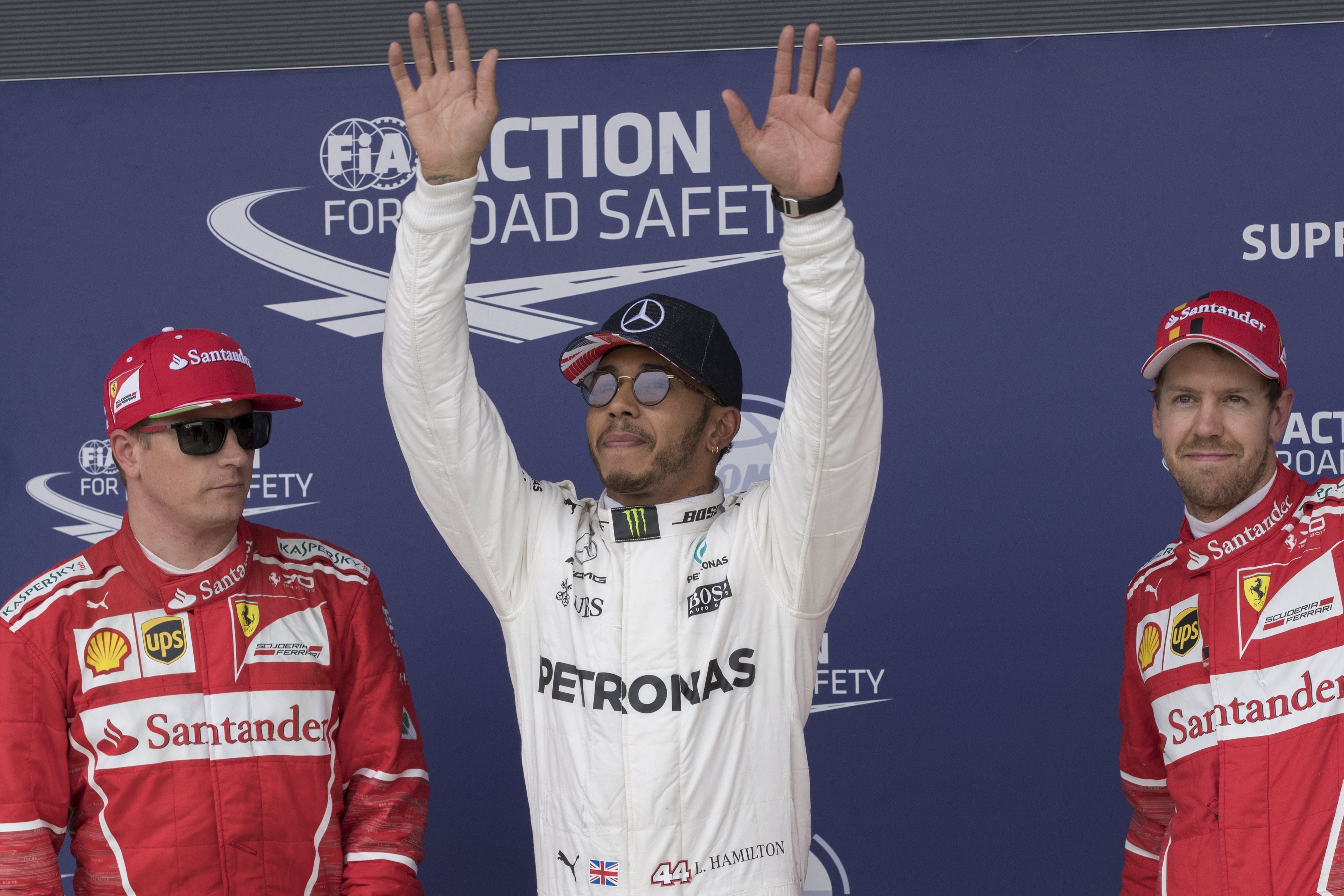 Hamilton consigue la sexta pole de la temporada en Silverstone