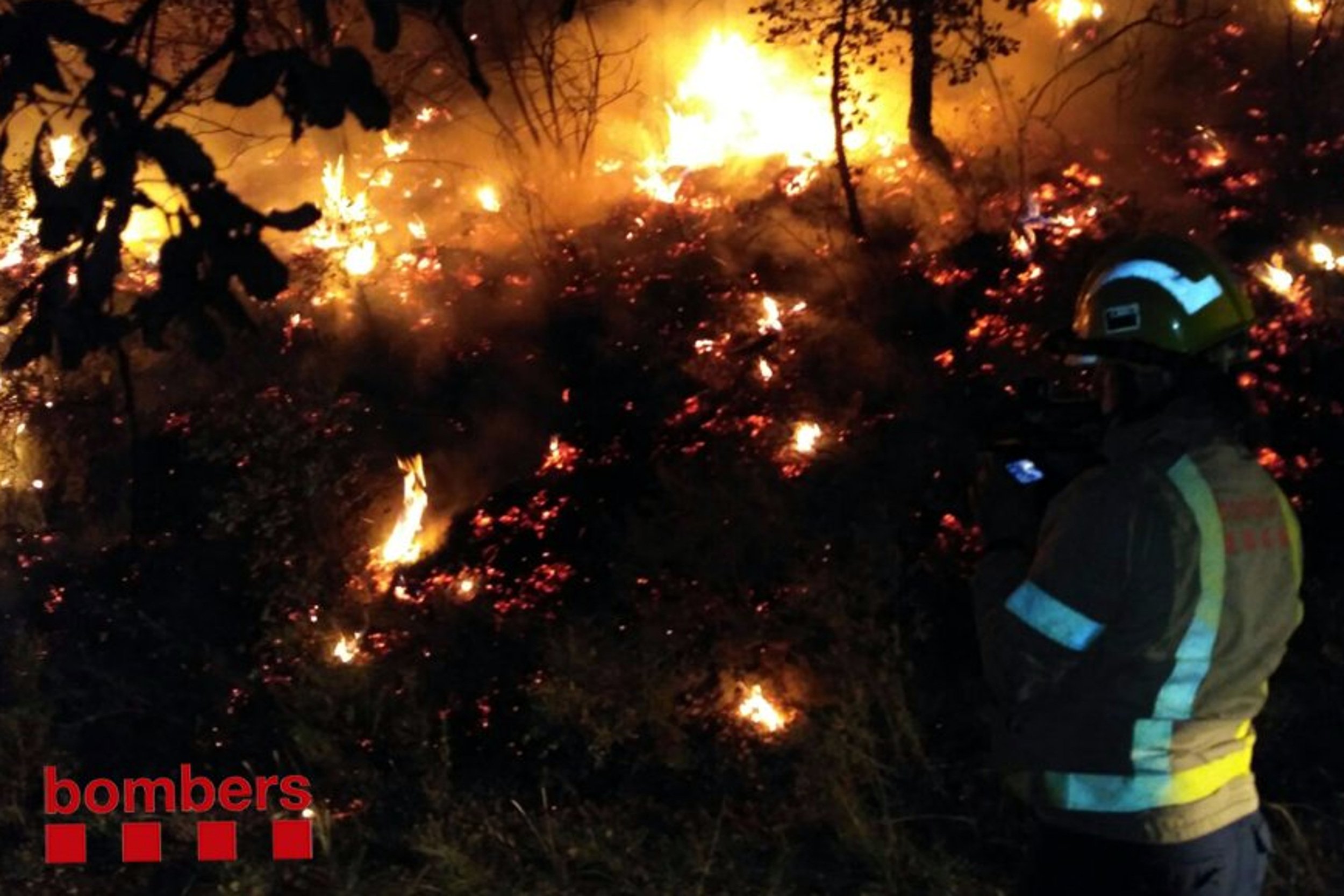 Estabilitzat l'incendi del Voló