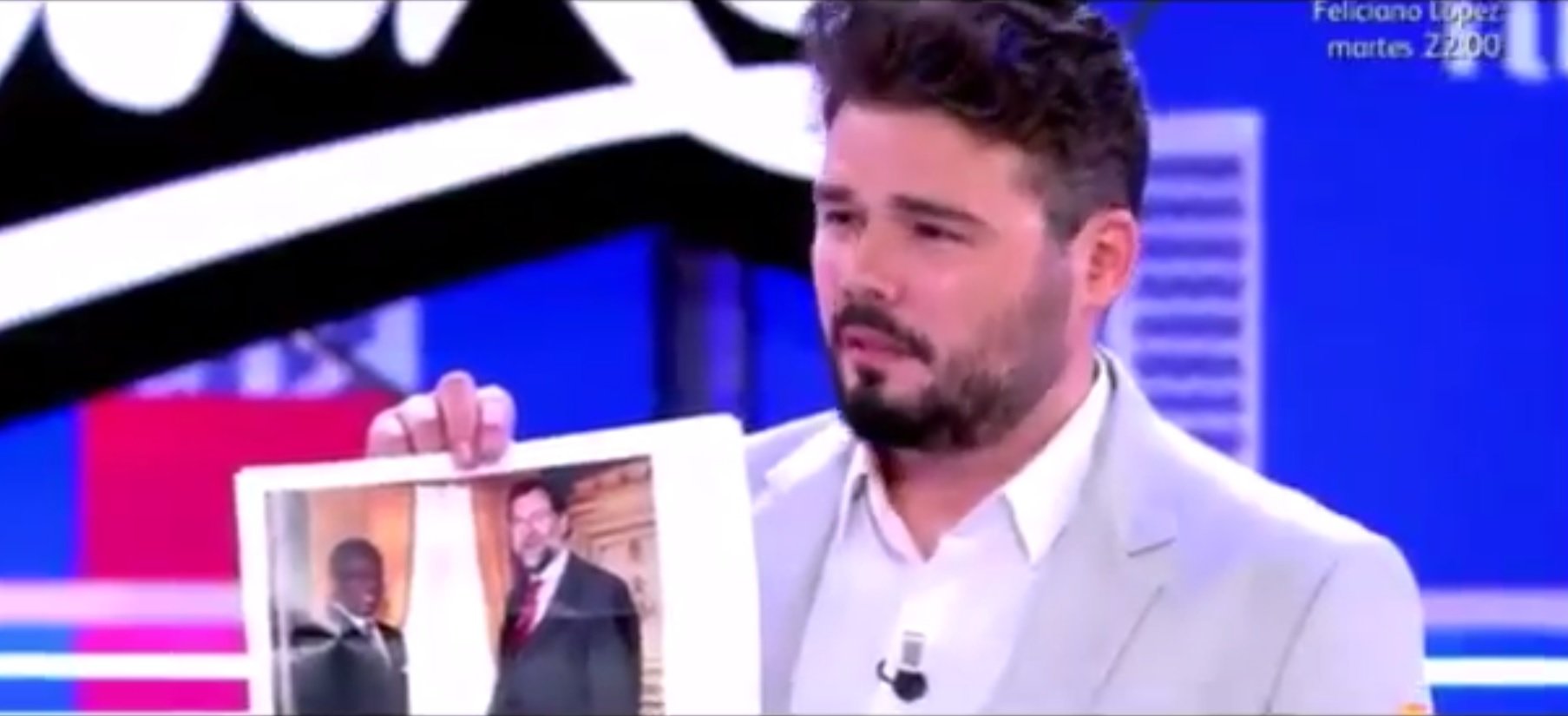 Rufián deja en evidencia a una abogada en 'Sálvame'