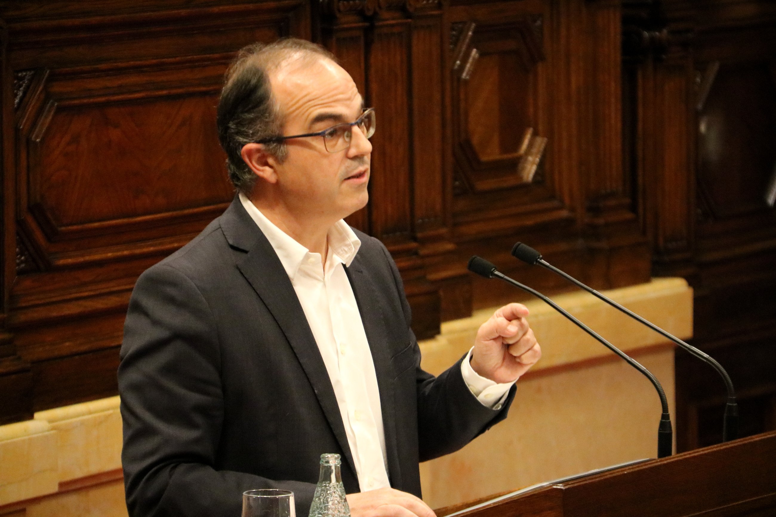 Turull acusa al Gobierno de intentar dividir el independentismo