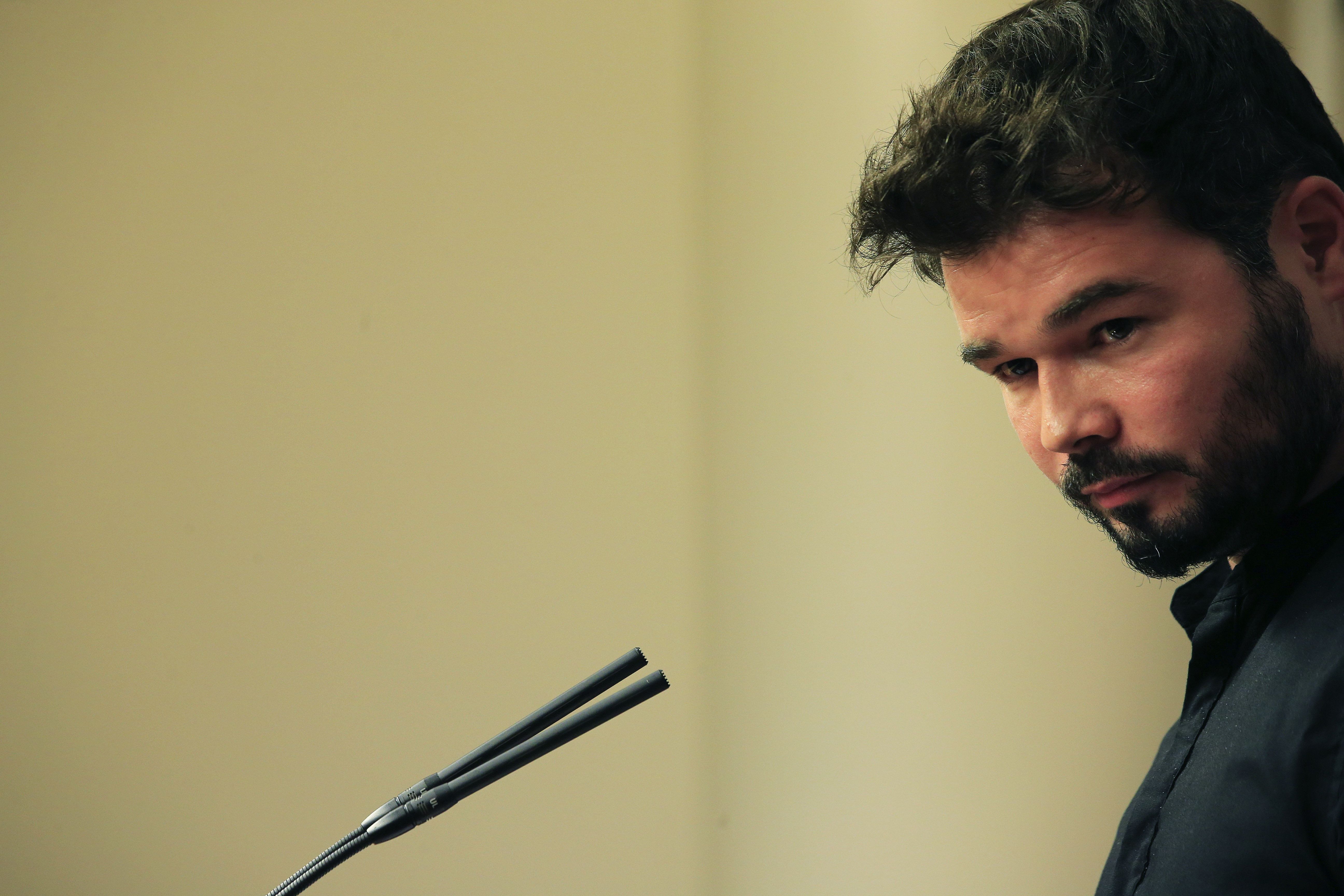 Rufián titlla Fernández Díaz de "Vito Corleone sense honor"