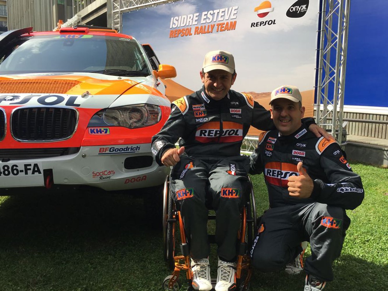 Un ambicioso Isidre Esteve vuelve a apostar por el Dakar