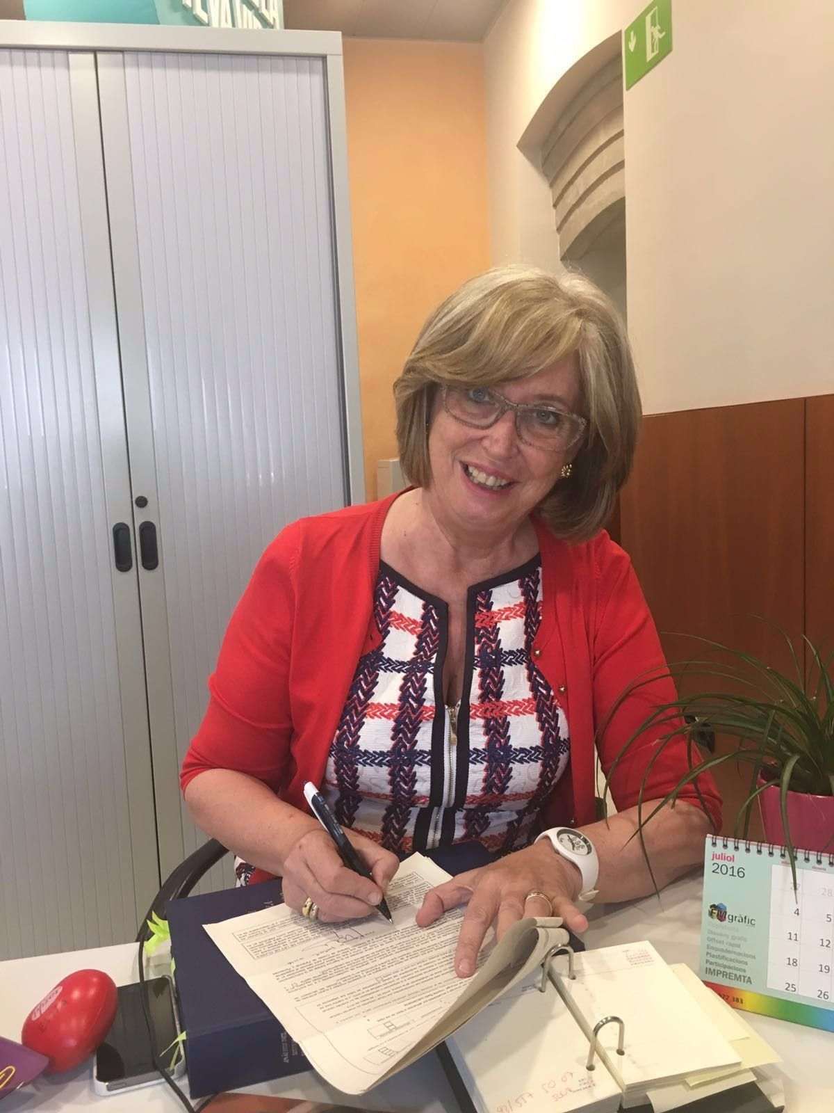 La profesora Rigau se jubila