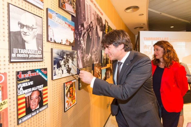 inauguración exposición Tarradellas Can Serra 2