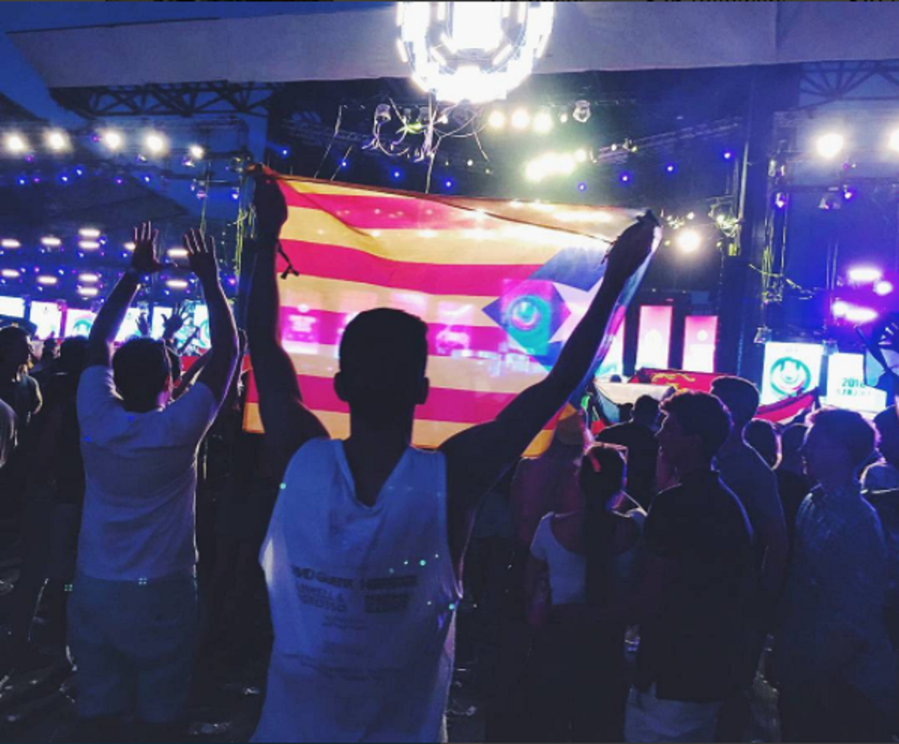 Un joven catalán agredido por lucir una estelada en un festival en Croacia