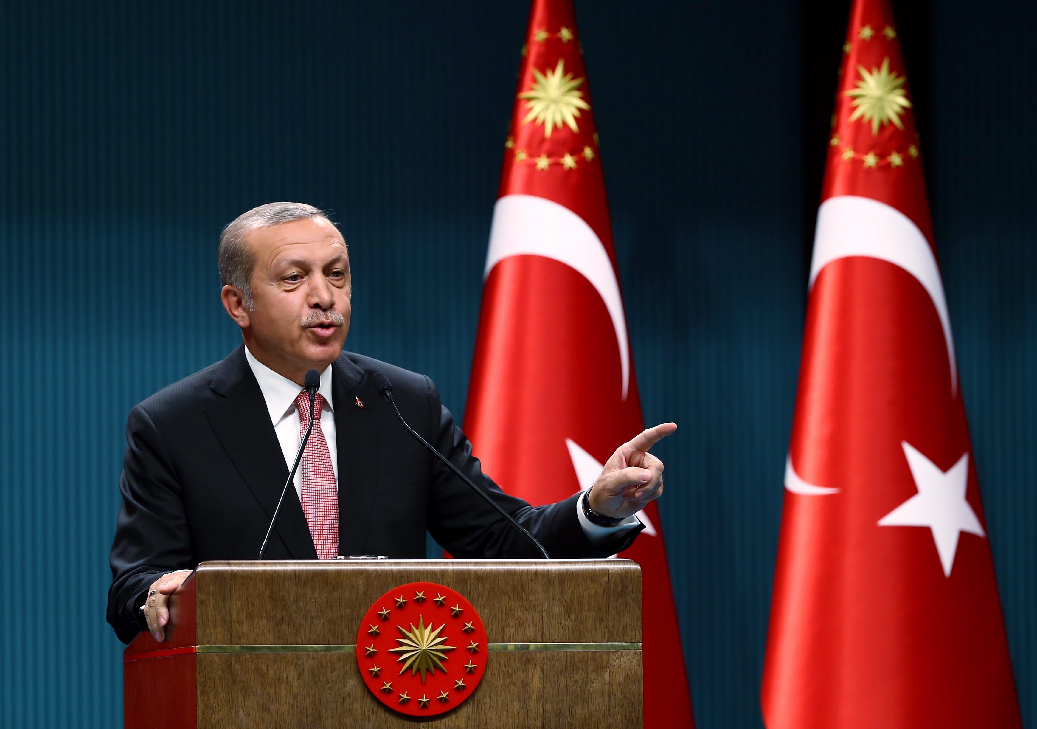 Erdogan anuncia tres mesos d'estat d'emergència per "netejar" Turquia