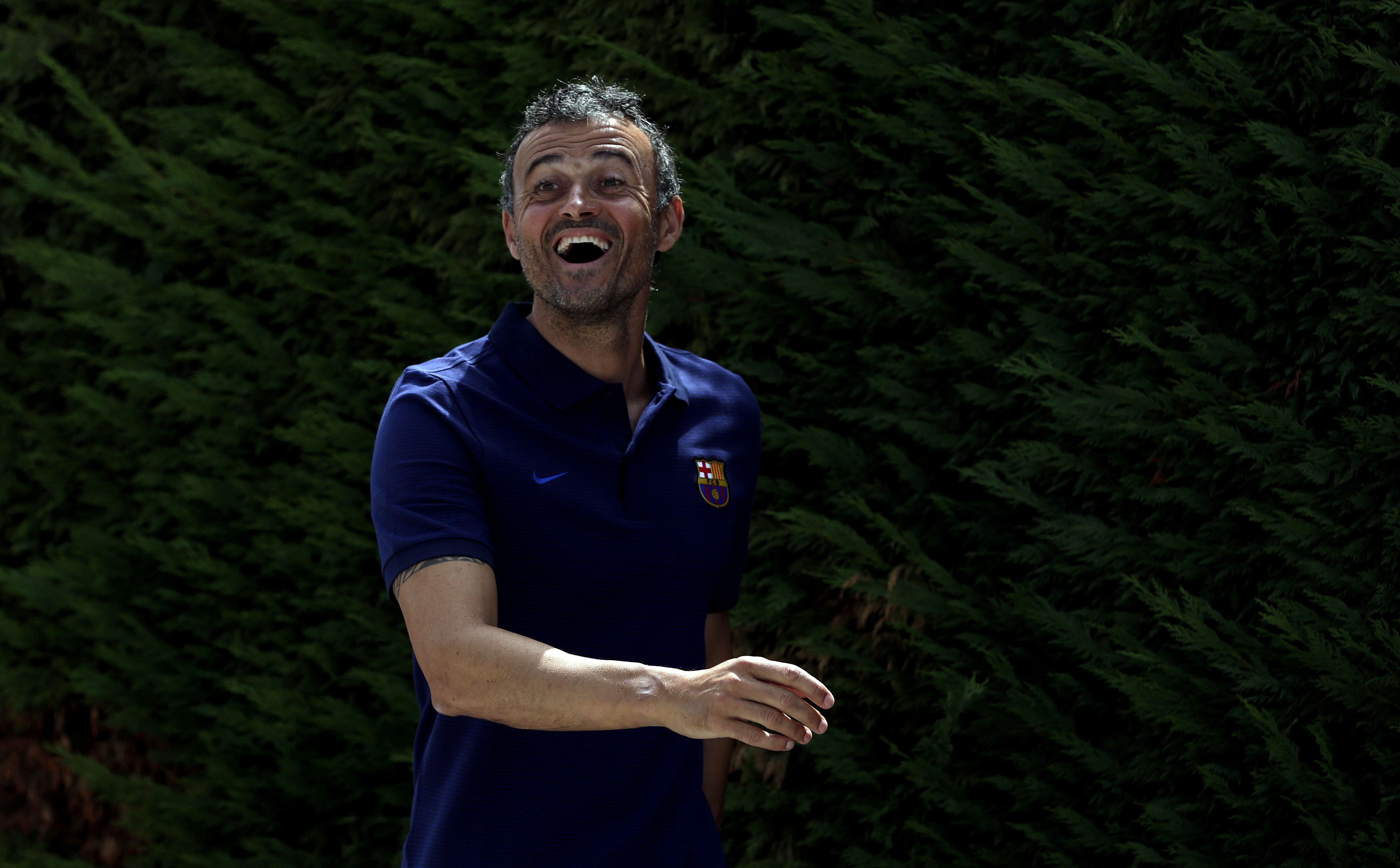 Luis Enrique: "Estoy encantado con los jugadores del filial"