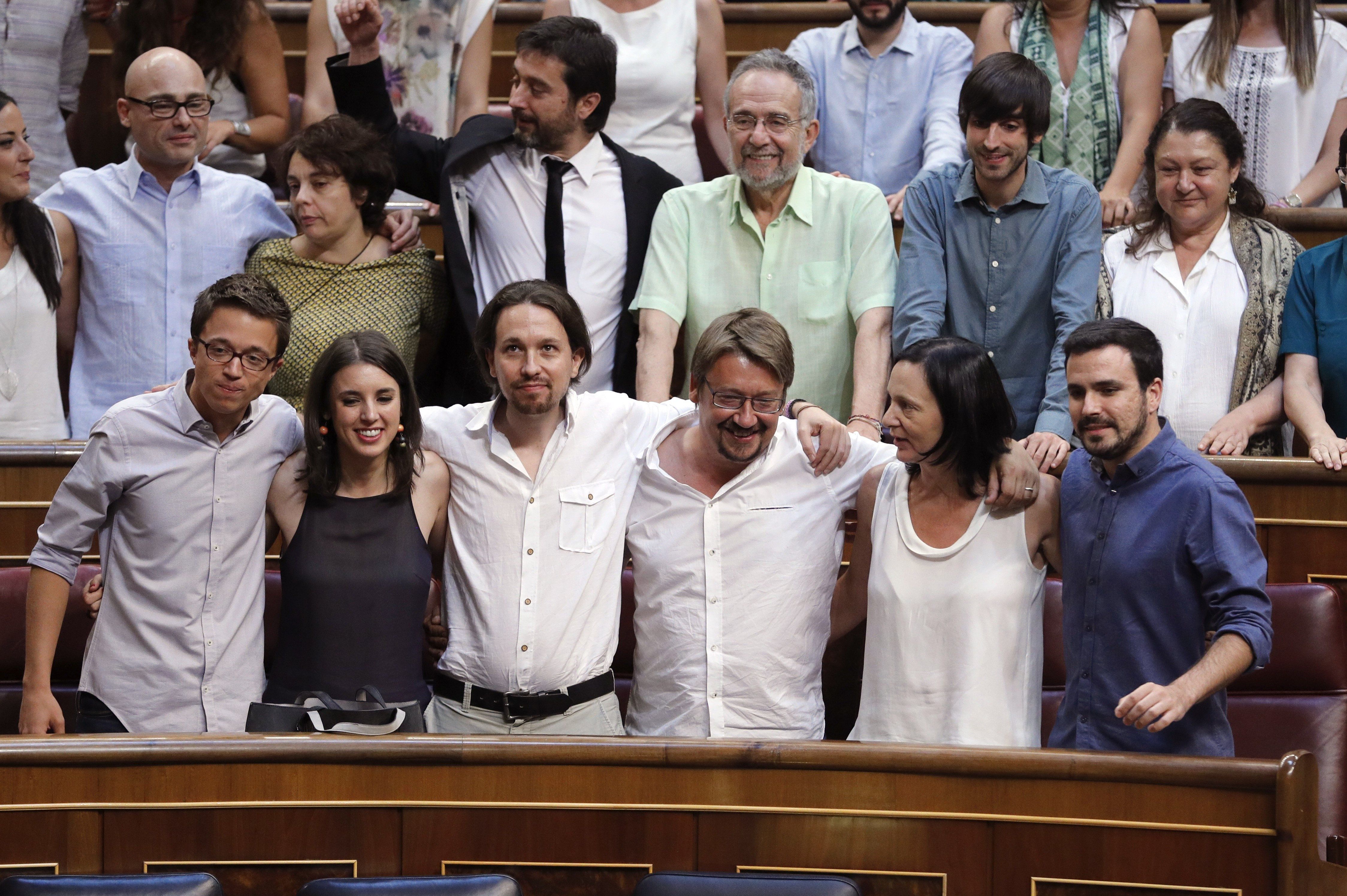 Iglesias descarta la opción de un gobierno alternativo al de PP