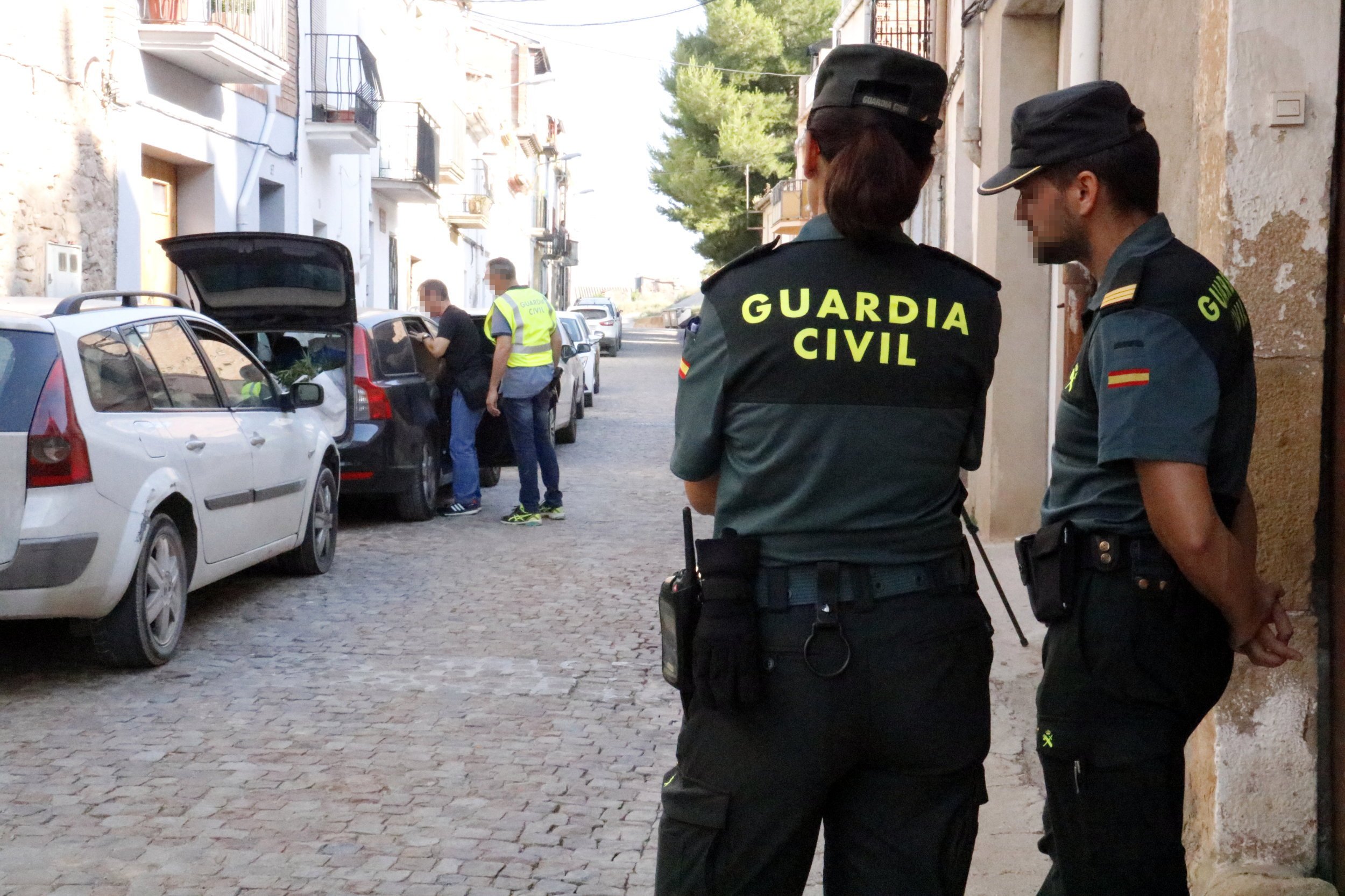 200 guardias civiles llevan 4 meses a Catalunya para controlar el 'procés'