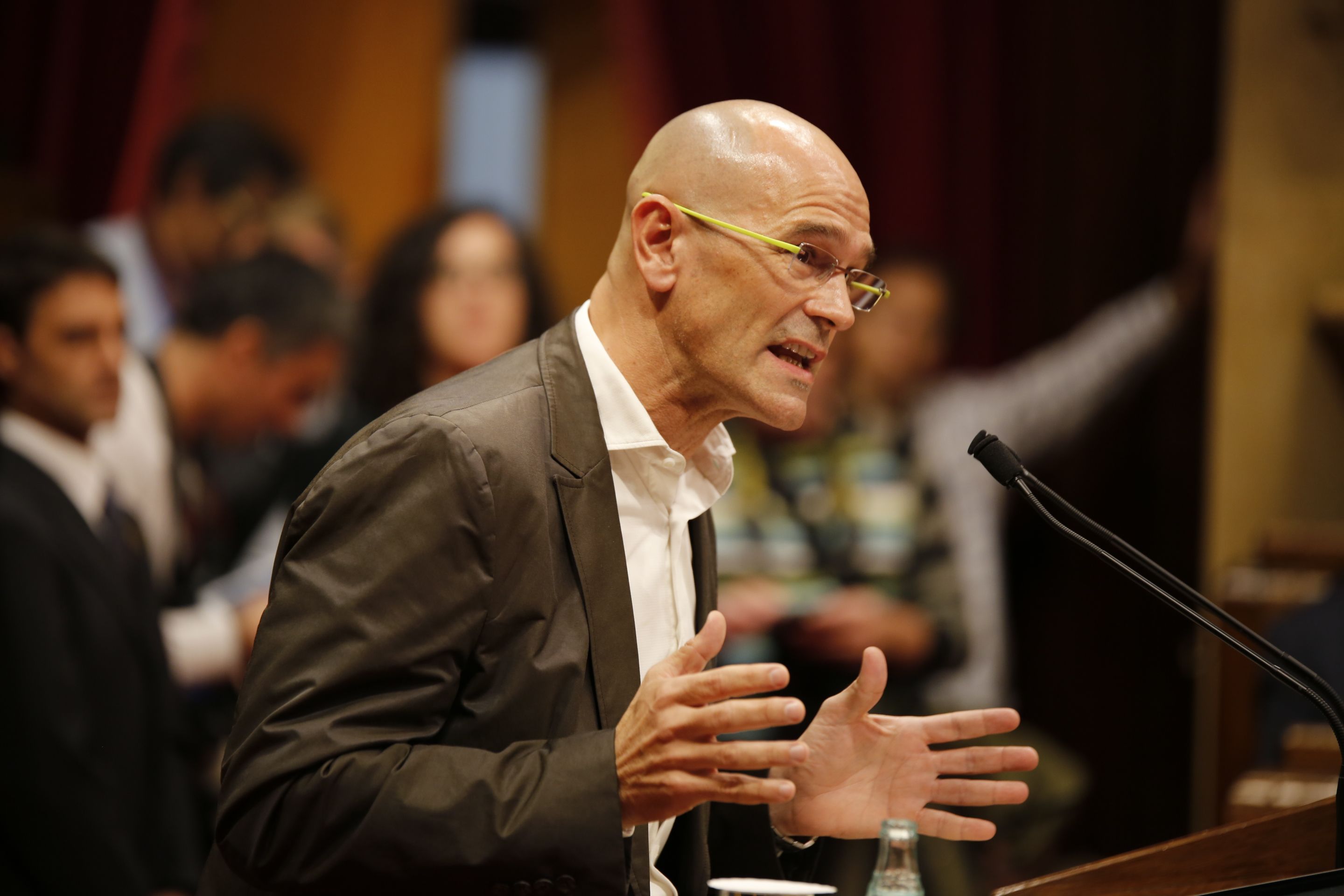 Romeva: "És inaudit que en un Estat de dret hi hagi fòbia a parlamentar"