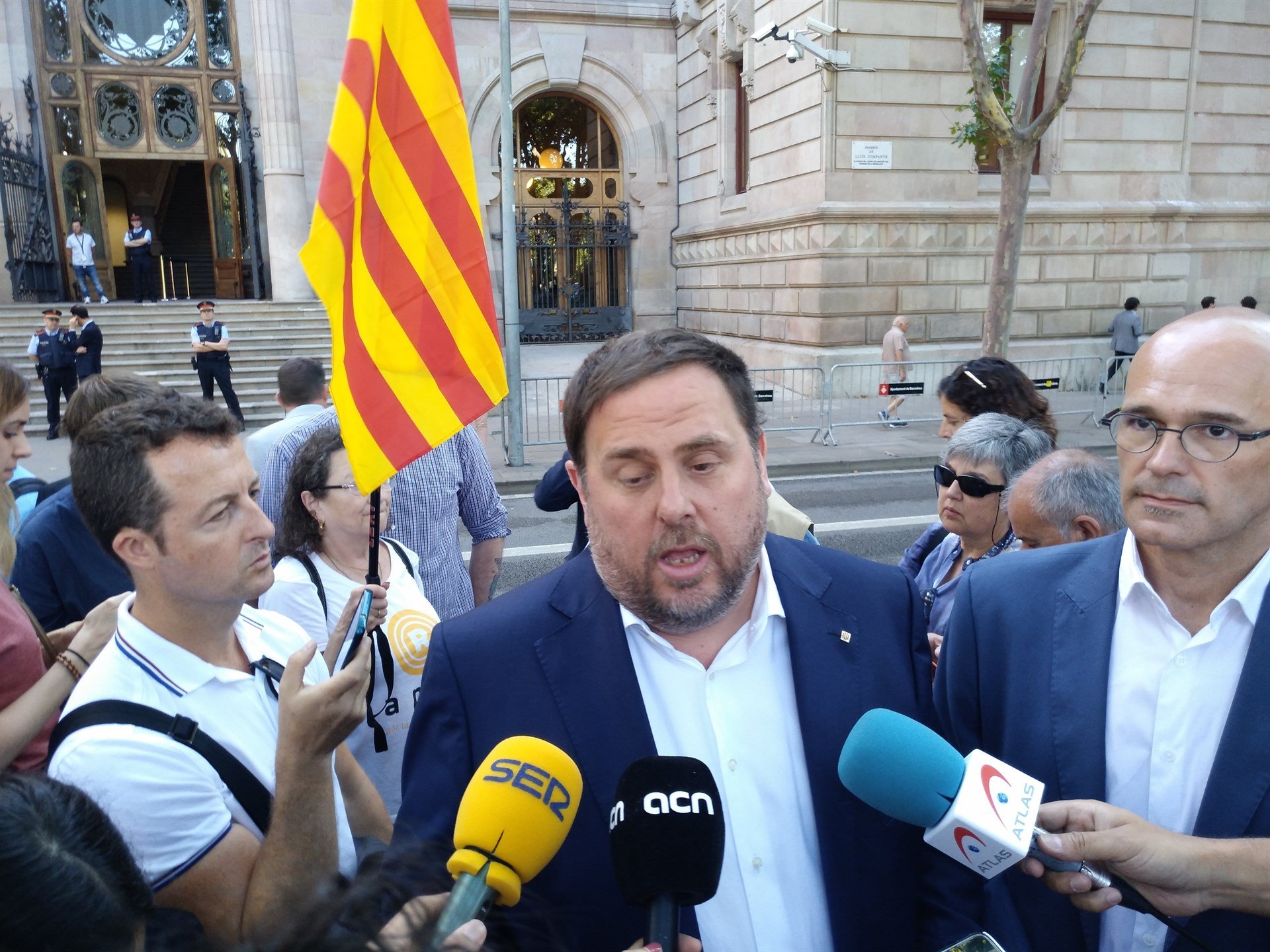 Junqueras: "L'Estat busca convertir el Govern en irresponsable i dependent"